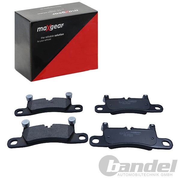 Maxgear BremsbelÄGe Satz Hinterachse Passend FÜR Porsche Cayenne VW Touareg |-image