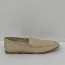 Dolce Vita Catela loafer shoe ivory cream slip-on flat tan women 8.5