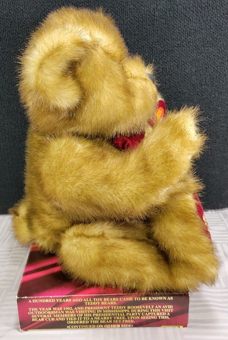 Vintage Teddy's Teddy Bear Plush Talking 100th Anniversary