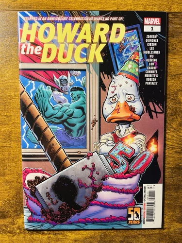 HOWARD THE DUCK 1 NM/+ ED MCGUINNESS COVER MARVEL COMICS 2023