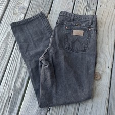 Wrangler 936KCL Cowboy Cut Slim Straight Jeans Men 36x32 Brown Western Retro