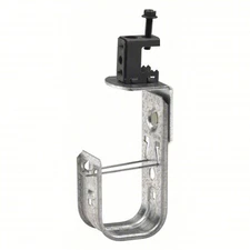 5 - B-LINE BY EATON J-Hook: Clamp-On with Locking Latch, 1 1/4 in Max. Bundle