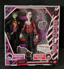 MONSTER HIGH - KIERAN VALENTINE SPELLDON CAULDRONELLO 2 PACK FASHION DOLL NEW