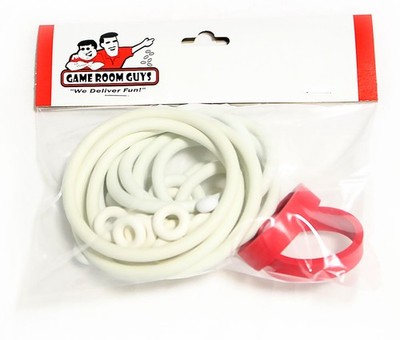 Williams Stellar Wars Pinball Machine Replacement Repair Rubber Ring Kit White