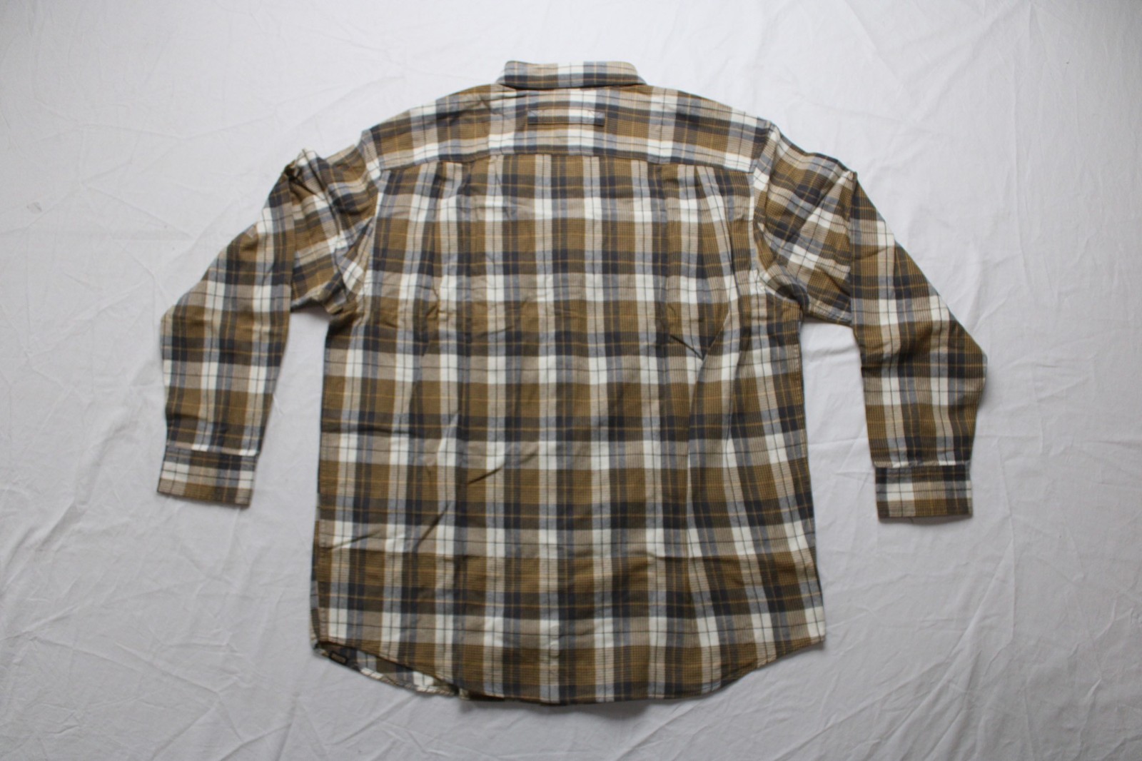 Duluth Trading Co. Men's Free Swingin' Relaxed Flannel Shirt NN7 Multi Large NWT