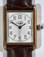 Must de Cartier 2413 Vermeil Tank watch large 6