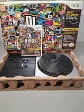 Wii DJ Hero Wireless Turntable For Nintendo Wii W/ DJ Hero Game Brand New