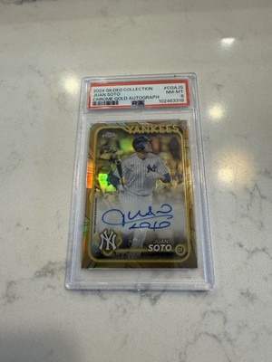 2024 JUAN SOTO GILDED COLL CHROME AUTO /30