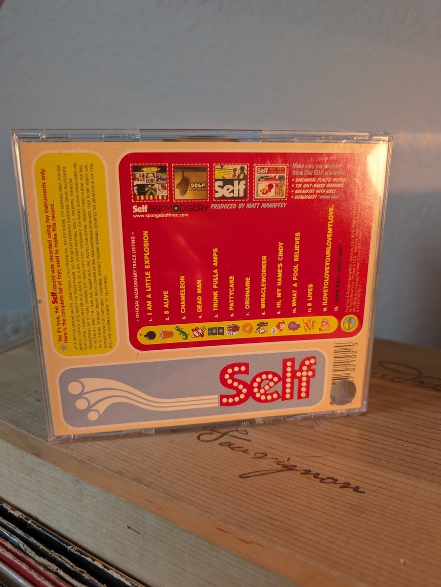 Gizmodgery [PA] by Self (CD, Sep-2000, Spongebath Records) for