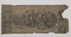 1865 Contemporary Counterfeit National Banknote FNB of Chicago, Illinois IL $5 — photo 2