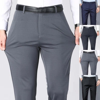 Herren Freizeithose hellgrau dunkelblau schwarz dunkelgrau Größe 30 bis 34 - Bild 1 von 4