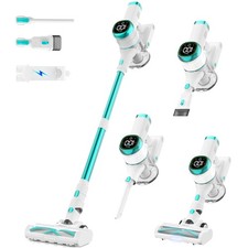 Tikom V500 Cordless Vacuum Cleaner 40000Pa 450W Stick Handheld for Pet Hair Blue