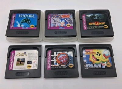 SEGA Game Gear Games Lot Of 6