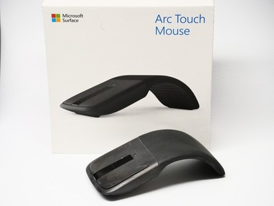 Microsoft Surface Arc BlueTrack Touch Bluetooth Mouse - Black
