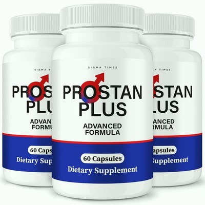 Prostan Plus Capsules,  Advanced Prostate Health Support Supplement for Men -3PK