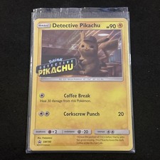 how much is the detective pikachu pokemon card worth Pokemon Single Promotional Card