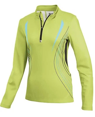 CRIVITSPORTS® Crivit Sports® Damen Fahrrad Shirt Langarm TOPCOOL® Funktionsfaser T-Shirt S M L