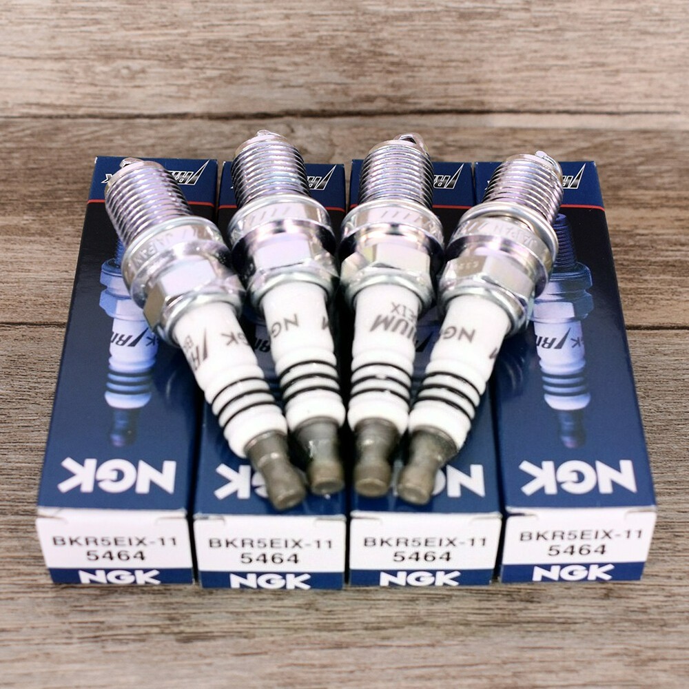 4pcs NGK BKR5EIX-11 5464 Spark Plugs Iridium IX Fits for Toyota Mitsubishi Mazda