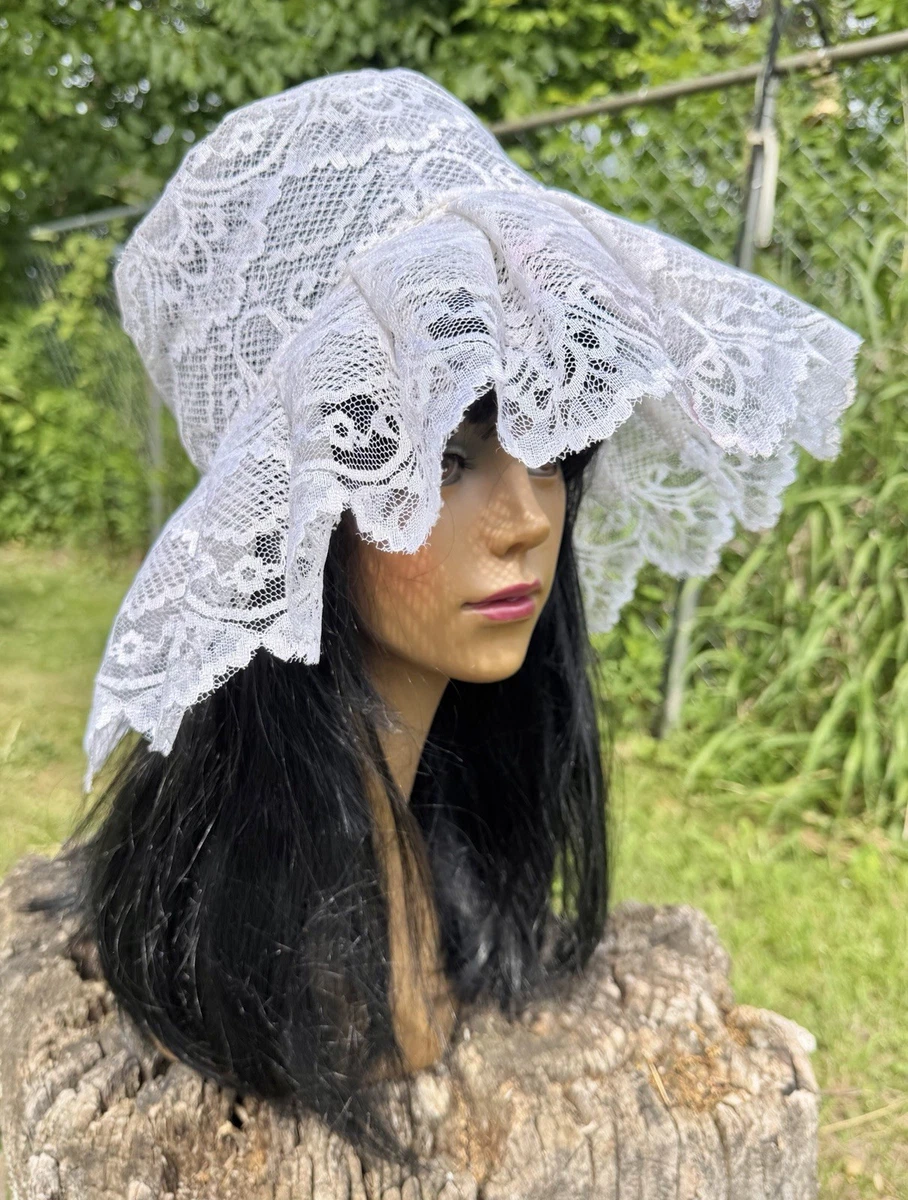 Lace Wide Brim Vintage Hats for Women for sale | eBay