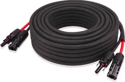 Solar Panel Extension Cable - 10AWG 100FT Solar Wire with Female & Male Water...