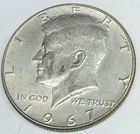 # C187   U.S.   COIN,     KENNEDY HALF DOLLAR   1967