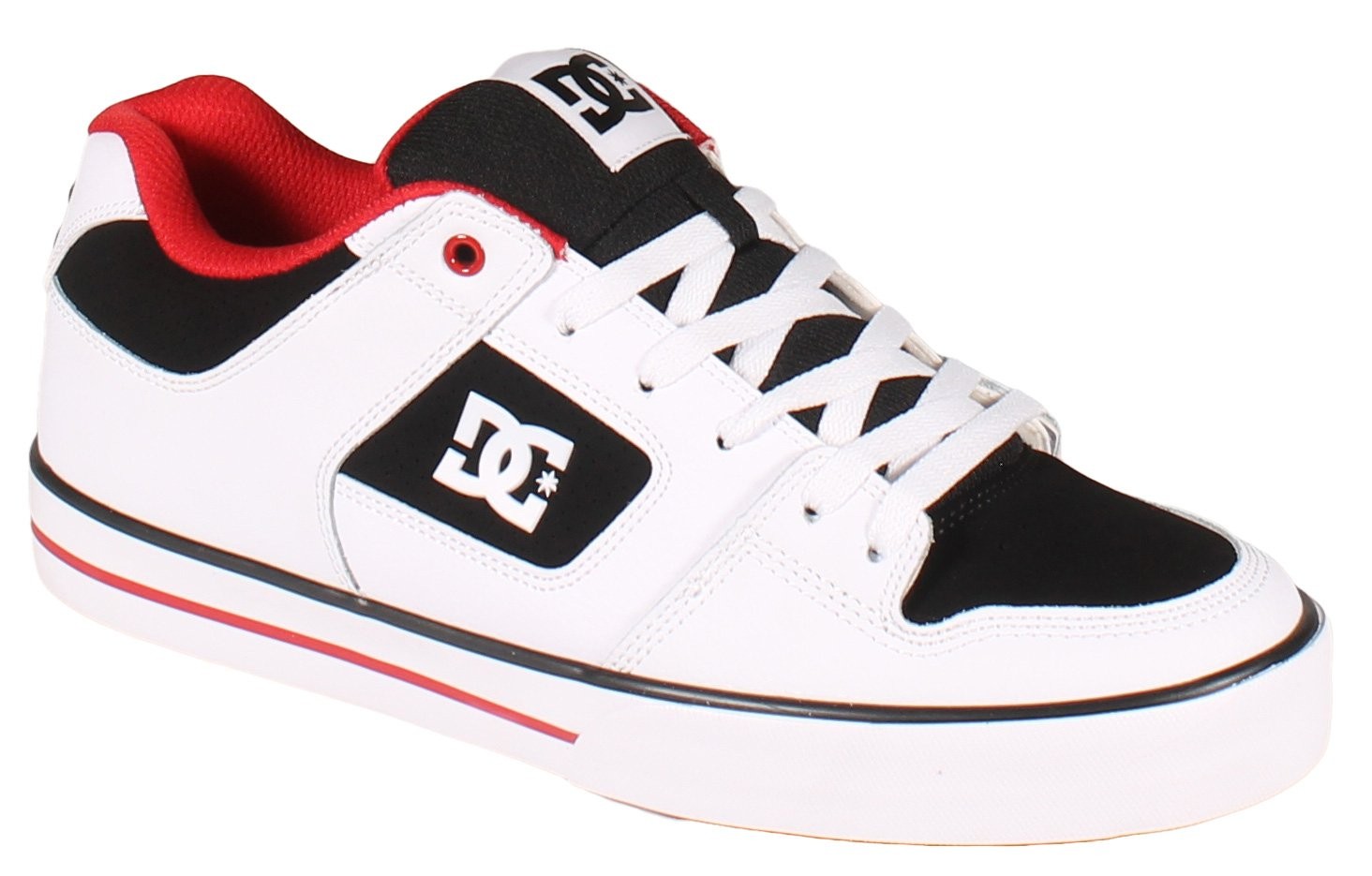 Обувь DC Pure - Белый Черный Красный - Новинка 15890₽