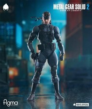 Action Figure Metal Gear Solid Snake 2 Sons of Liberty Figma Versione Aggiornata