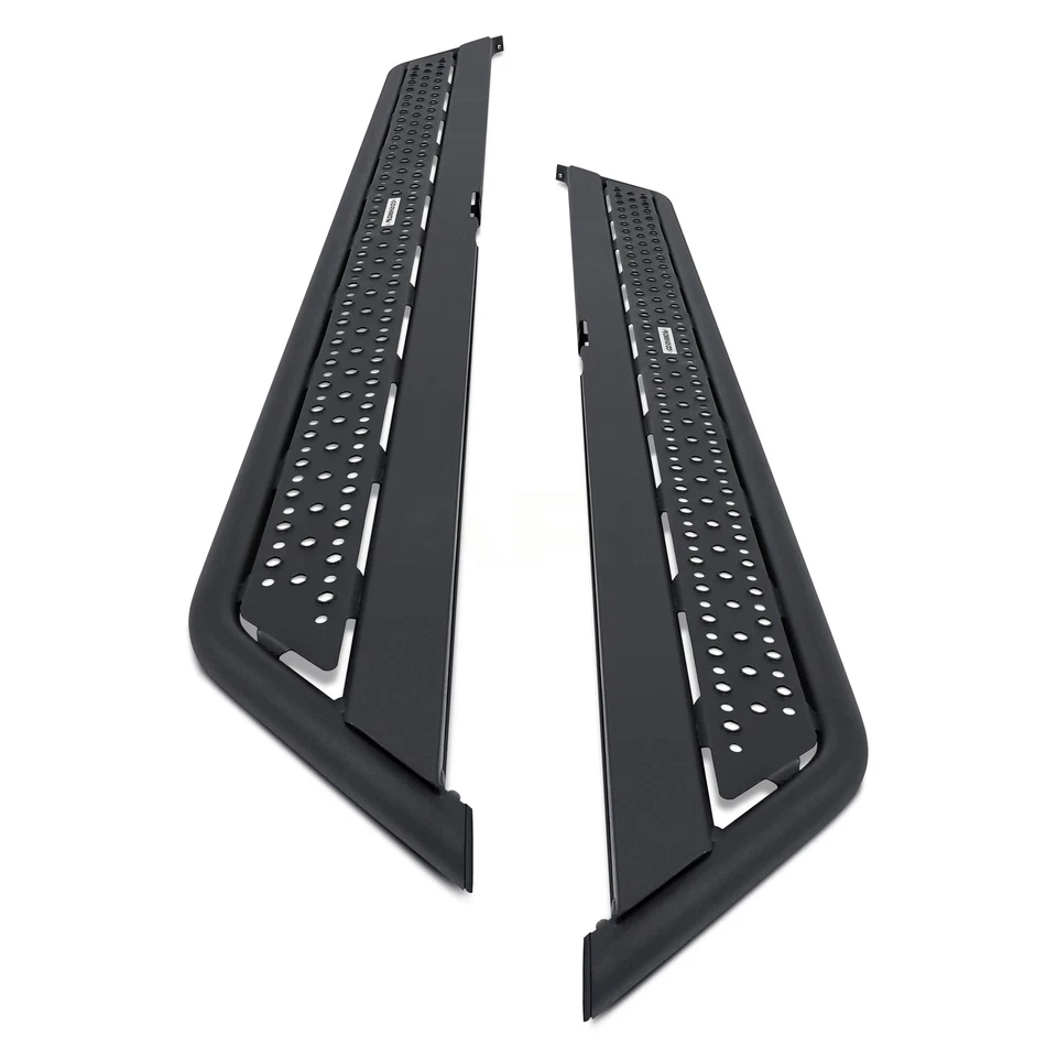 For Nissan Frontier 05-25 Go Rhino D64346T 6" Dominator D6 Black Running Boards — 第 2/4 张图片