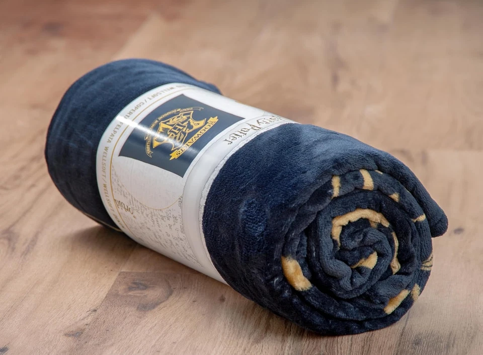 Harry Potter, Soffice Coperta Plaid Wellsoft, 150 X 200 Cm, 100% Poliestere, Wel - Immagine 3 di 4