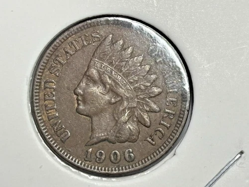 Indian Head Cent Lot 1905-1909 VG-XF - REDUCED SHIPPING!  5 Nice Coins!