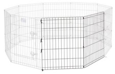 MidWest Homes for Pets Universal Pet Playpen 2-Panel Extension Kit  Fits Metal