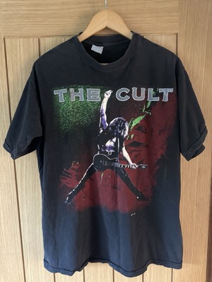 Single Stitch The Cult Sonic Temple World Tour 1989 T-Shirt Größe XL