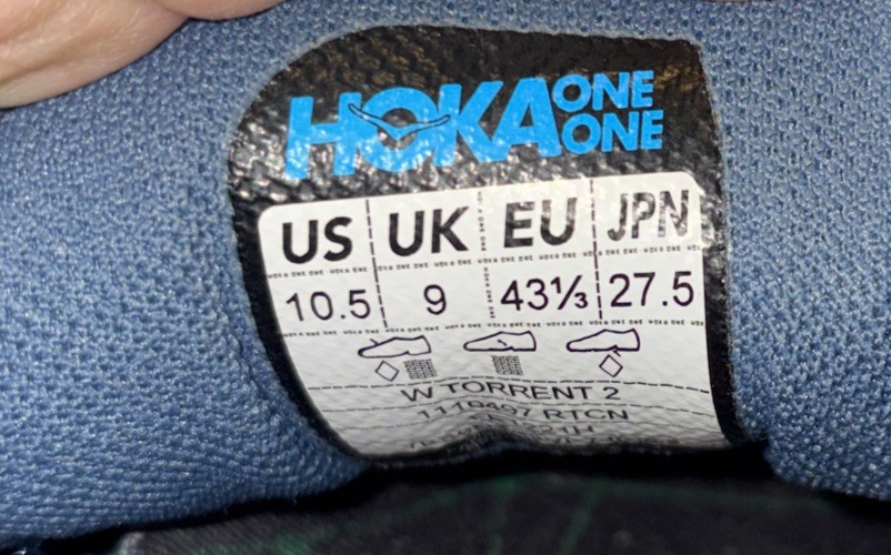 Hoka One One Torrent 2 Shoes Womens 10.5 Trail Running Athletic Comfort Outdoor thumbnail 8