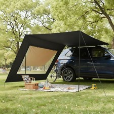 Universal Car Trunk Rear Tent Camping Shelter Waterproof Extension Awning Adjust