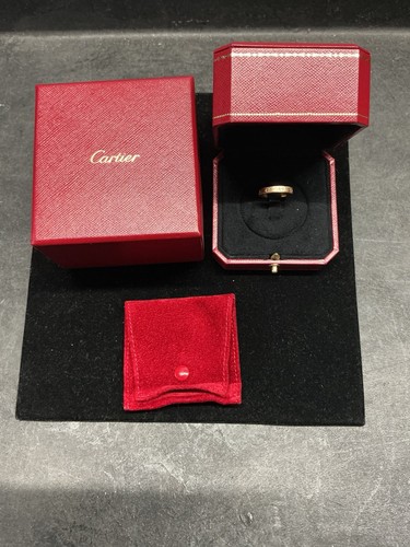 Cartier LOVE Small Band - Rose Gold 18k Wedding Ring Size 56