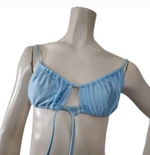 Wild Fable Bikini Top Women's S Light Blue NEW