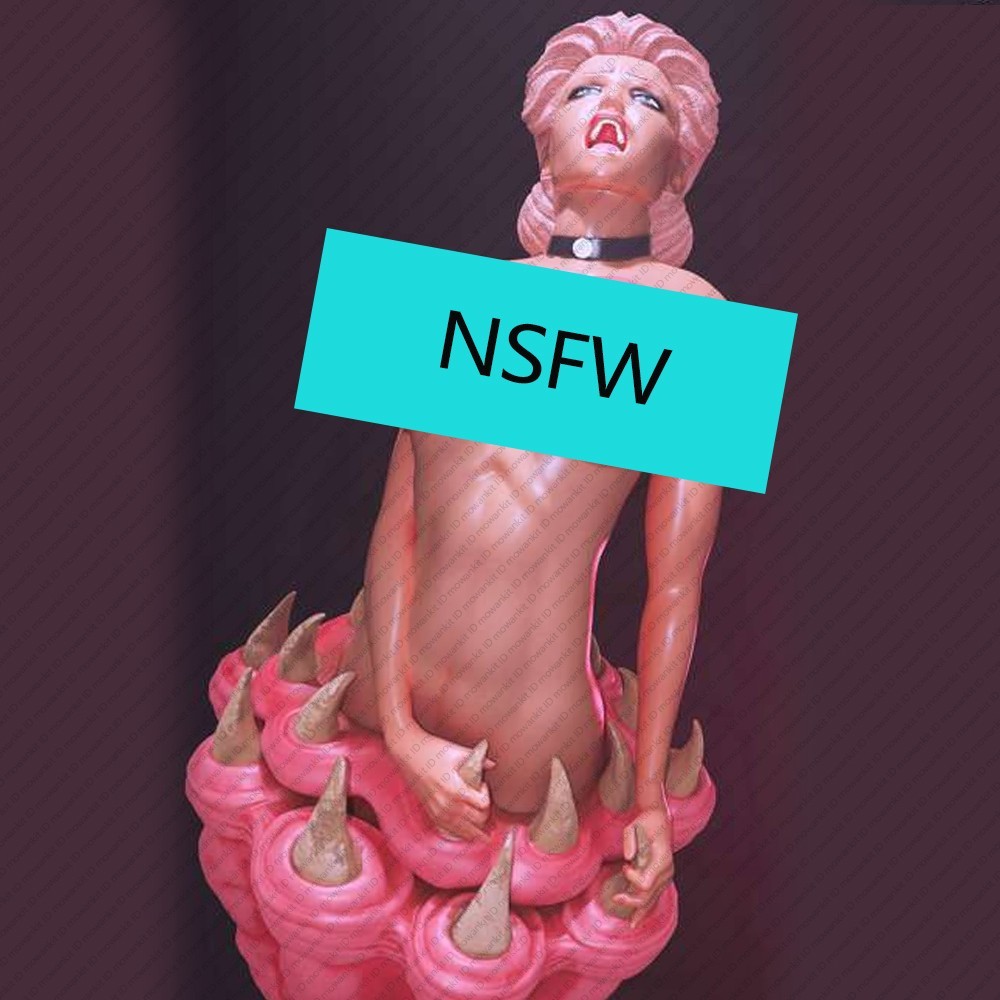 1/24Resin Doll Carnictis Eating Female Vore Worm Unpainted Unassembled Model Kit