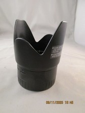 Lens Hood black 55mm for SLR Film Camera Lens new never used vg condition