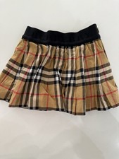 Burberry Check Skirt For 12 Months Old Girl Brown