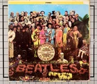 The Beatles Sgt Pepper Vinyl LP 1969 Green Label Target SMAS-2653 CutOut Inser