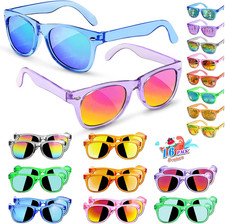 GKTZ Kids Sunglasses Party Favors - Boys Girls Valentines Day Gifts, Neon Sungla