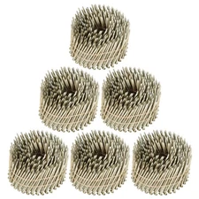 2-1/2" x 0.090" Siding Nails Wire Collated Coil Resin Paint 15Degree Ring Shank