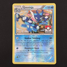 Pokémon TCG Card Greninja 40/122 Breakpoint Pokémon League 2nd Place Stamp - LP