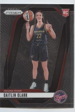 Caitlin Clark 2024 Panini Prizm WNBA Base Rookie Card #145 Indiana Fever