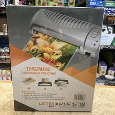 Everest Thermal Laminating Sheets, 8.9 x 11.4 Inches, 3 Mil Thick 80 Mic 220 ct