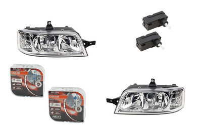 Scheinwerfer Li Re passend für Citroen Jumper + Osram Night Breaker Laser + LWR