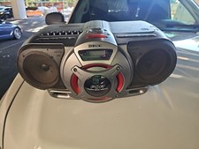 Sony CFD-G55 AM/FM Stereo Radio Boombox Cassette CD Player Power Drive Woofer