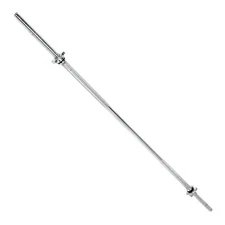 CAP Barbell Straight Standard Weight Bar with Threaded Ends, 6 ft