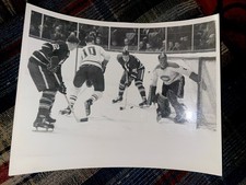 1960S NHL HOCKEY TYPE 1 PHOTO CHARLIE HODGE GOALIE MASK BOB PULFORD AHL OHL WHL
