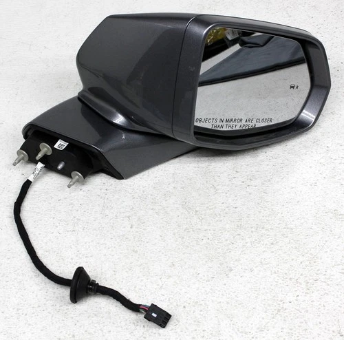 OEM Right Side Mirror Scratches For Cadillac XT6 Luxury, Premium Satin Steel